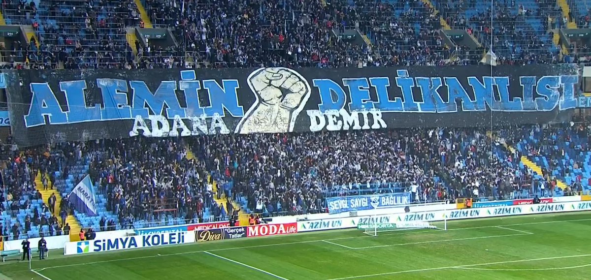 "Alemin delikanlısı Adana Demir💪🔵⚫️"