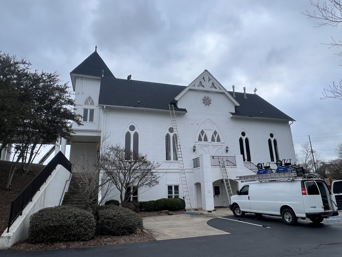 ProShieldGA's tweet image. 🙏 Very excited to help our friends at this church with much needed repairs 🙏

Thankfully these went in just after the recent storms. They’ll be protected and have the peace of mind that comes with a job well done!

SkyShield Roofing
678-722-8994