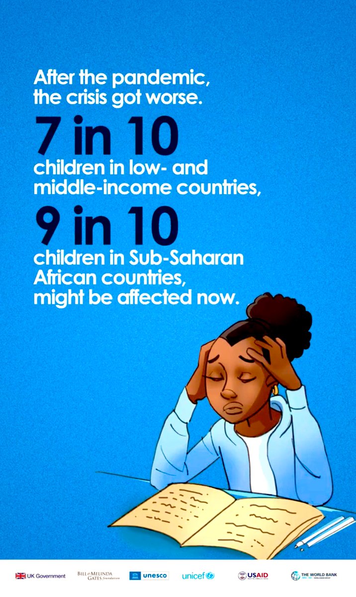 When children can't read, #learning feels out of reach. 

The #LearningCrisis is a global challenge, but not an impossible one. By endorsing the CtA on Foundational Learning, governments can help ensure every child learns. 

ℹ️ wrld.bg/vFwI50LP41L

#EndLearningPoverty #SDG4