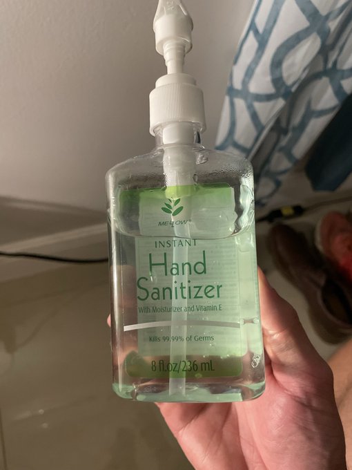 Can your mans hide a bottle of hand sanitizer with his d*ck? https://t.co/vd5z7SWUJj