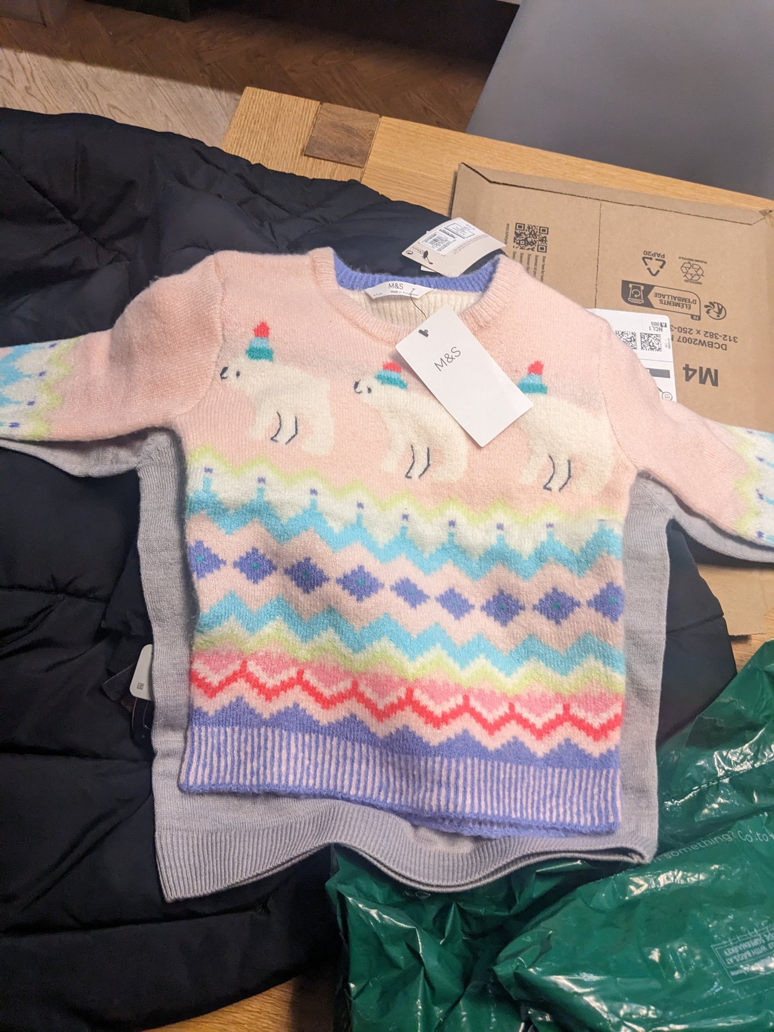 Marks and spencer christmas knitwear