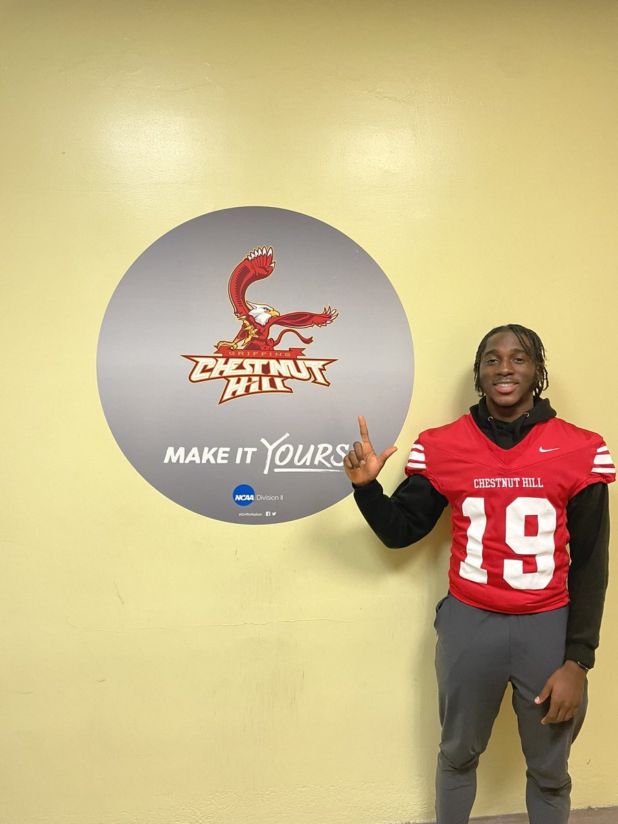 After a great conversation with <a href="/CoachGioCHC/">Gio Thomas</a> I am blessed to announce I have received an offer from Chestnut Hill College! ❤️ #AGTG <a href="/CoachDuke745/">Duke Walker</a>