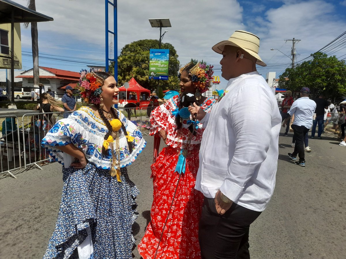 Telemetro's tweet photo. Estamos EN VIVO desde la ciudad de Las Tablas con la cobertura del desfile de las Mil Polleras
@alopanameno
#Milpollerastm https://t.co/ztwV8cC5qX
