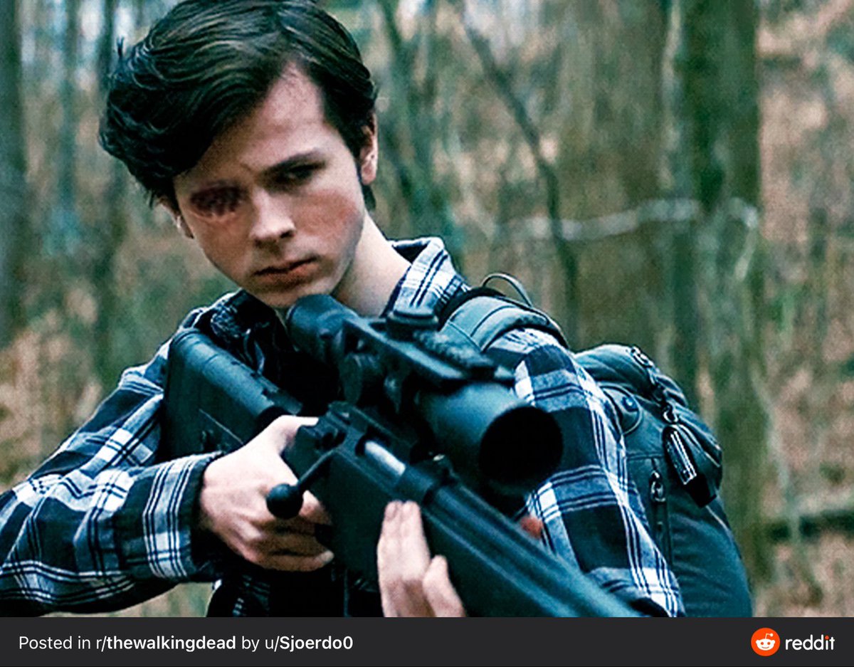 TWDUPromos's tweet image. Just IMAGINE the possibilities with Carl post-Rick era. GIMPLE😡😡 #TWD