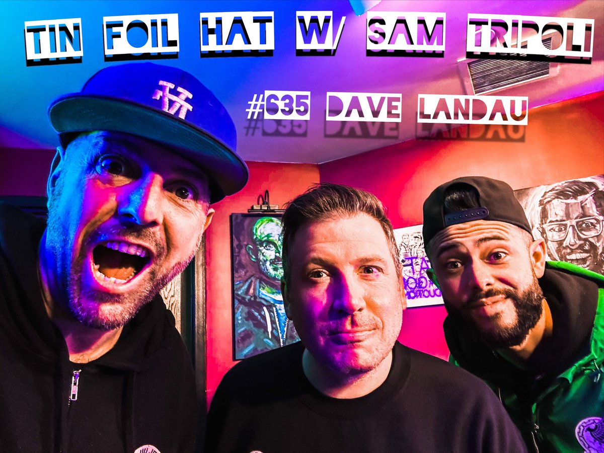 Dave Landau on Twitter "Tin Foil Hat w/ officialtripoli 635 now