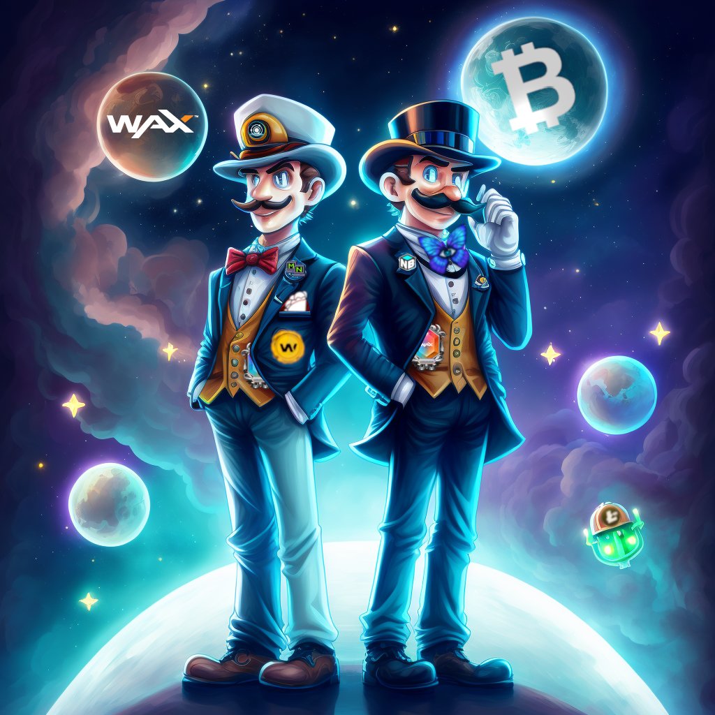 dAPP3rgents's tweet photo. We'll see you on the moon ๐๐
#dappergents #WAX #waxp #AiArtSociety #AIart https://t.co/6JnHhyI95S