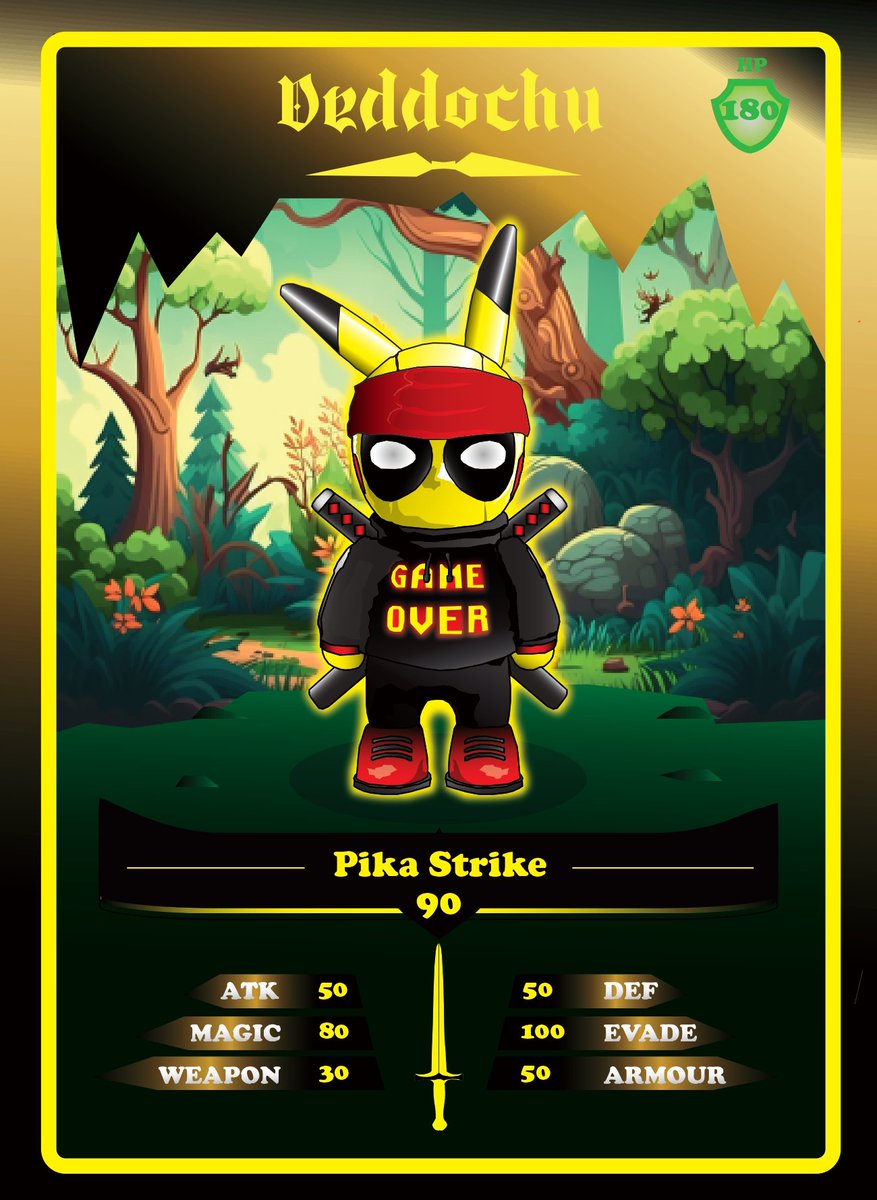 ds0uz's tweet image. Shoutout to @robertcrk! 

#Web3Warriors #Deddochu #PikaStrike @deddochu @iamrpk #LRC #GameStopNFT @loopringorg @GameStopNFT #GMErica #OurCommunity