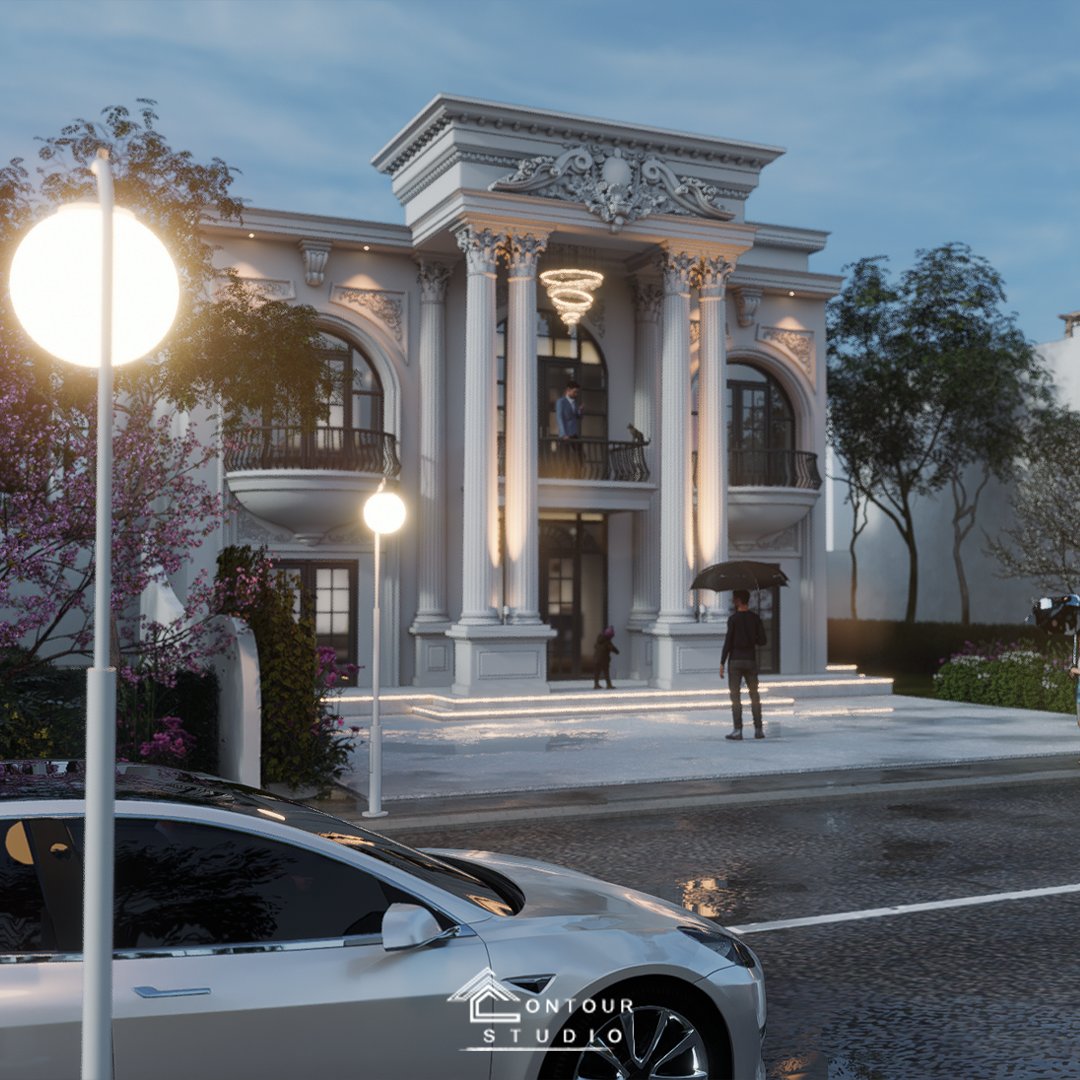 contourstudio1's tweet photo. تصميم فلة على الطراز الكلاسيكي الحديث.
تحديد المدخل بضخامته وهذا ما يميز الكلاسيك.

#سلطان_بن_نايف #تصميم_واجهات #تصميم_معماري #تصميم_ديكور #معرض_العطور https://t.co/CYOGegb7fL