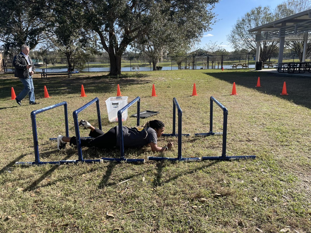 The Florida Public service association Regional Criminal Justice competition is underway! Let’s go Coyotes! <a href="/TheCoyoteWay/">CypressCreek</a> 💚💛