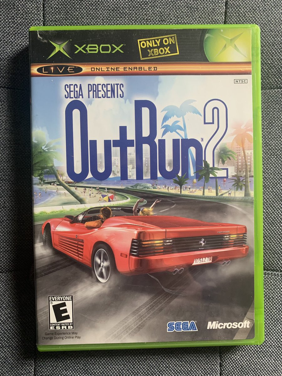 My rare #Xbox360 #Sega games #SegaArcade #Outrun2 #RETROGAMING
