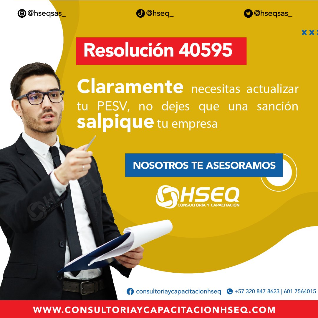 HseqSAS_'s tweet photo. Una sanción por no realizar tu PESV a tiempo te puede salir muy caro. Nosotros te asesoramos
#pesv #planestrategico #seguridadvial #Shakira #PESV #NormasISO #normasdeseguridad #normasdetransito #PLAN https://t.co/Z8eiKRjai2