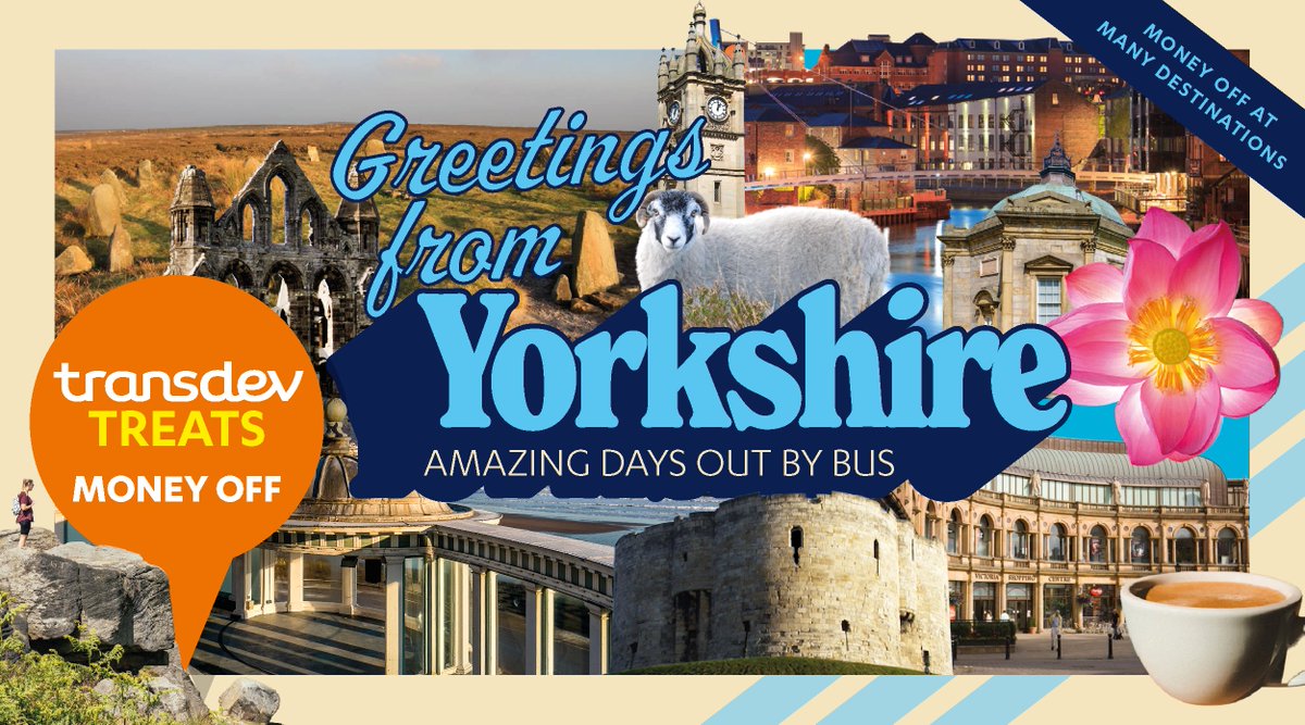 harrogatebus's tweet photo. 🧗 There are amazing destinations across Yorkshire that you can reach by bus, for no more than £2🏛️
💸 With #TransdevTreats, there’s money off deals when you go by bus including Arcade Club & The Inn South Stainley
Find out more & plan your day here 👇
https://t.co/1jOLmjJXDv https://t.co/2JCBaTv3Qx
