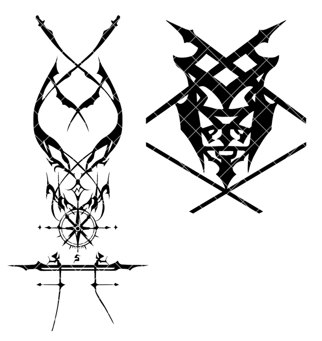 HEWOOO updated the drive with HDs of kaichou's tattoo and the pattern on his front shirt pocket! They're in the same drive linked under the og tweet if you guys wanna use them! 💖 #LouVerGallery https://t.co/BDsD5CWBfX 