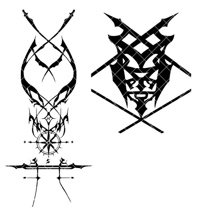 HEWOOO updated the drive with HDs of kaichou's tattoo and the pattern on his front shirt pocket! They're in the same drive linked under the og tweet if you guys wanna use them! 💖 #LouVerGallery https://t.co/BDsD5CWBfX 
