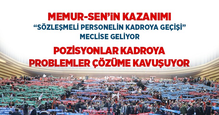 Memur-Sen’in Kazanımı “Sözleşmeli Personelin Kadroya Geçişi”; Meclise Geliyor

TBMM Plan ve Bütçe Komisyonundaki Müdahalelerimizle Kanun Teklifi Üzerinde Yeni Mesafeler Alınmasını Sağlayacağız.

🔗 memursen.org.tr/memur-senin-ka…