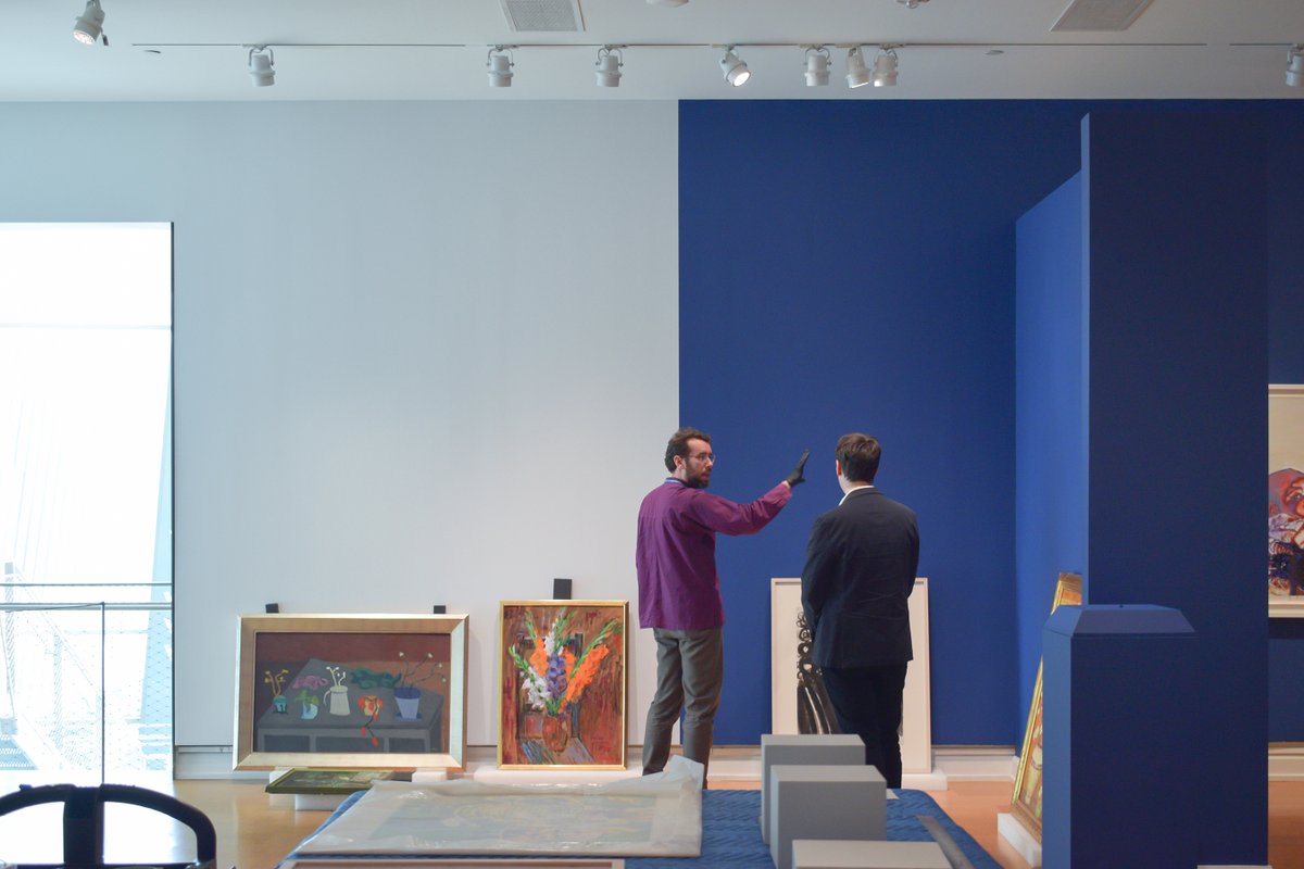 TheWestmoreland's tweet photo. The galleries featuring modern and contemporary works will reopen this coming Wednesday, Jan. 18! Until you can view these galleries in person, enjoy a few #BehindTheScenes photos of the #reinstallation process.
#ModernArt #ContemporaryArt #ArtInstall #TheWestmoreland https://t.co/tVSnRu0hTV