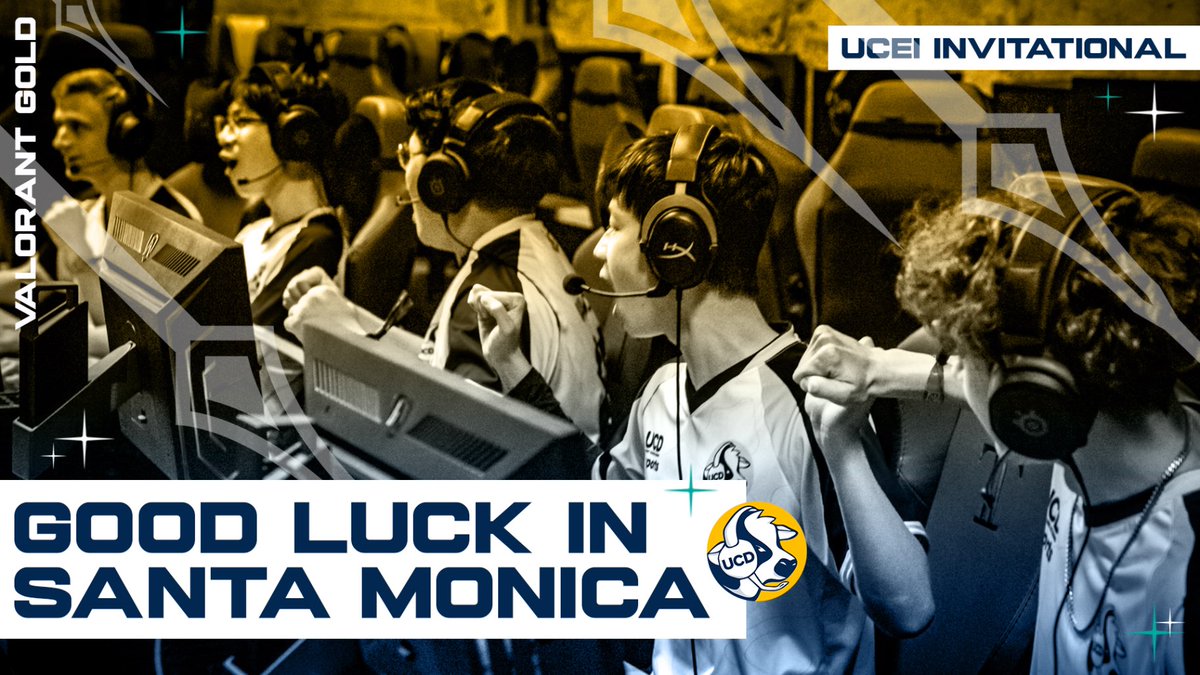 EsportsatUCD's tweet photo. BIG DAY FOR OUR VALORANT TEAMS!
βοΈ Catch VAL Gold vs. @HLG_UCR for @UCEInitiative Invitational at 11AM PT: https://t.co/d0IKdRN6sH https://t.co/GV5gMV6R4w