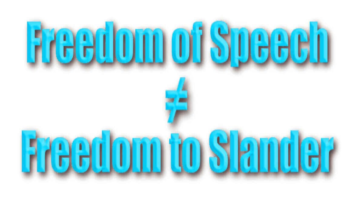 TheiPredator's tweet image. “Freedom of Speech Does Not Equal Freedom to Slander” #InternetDefamation PSA – Educational #iPredator #Cyberbullying #Cyberstalking #Cyberpsychology Website: ipredator.co