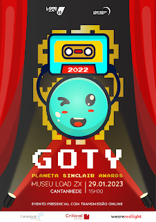 Planeta Sinclair: Os nomeados por categoria no GOTY 2022