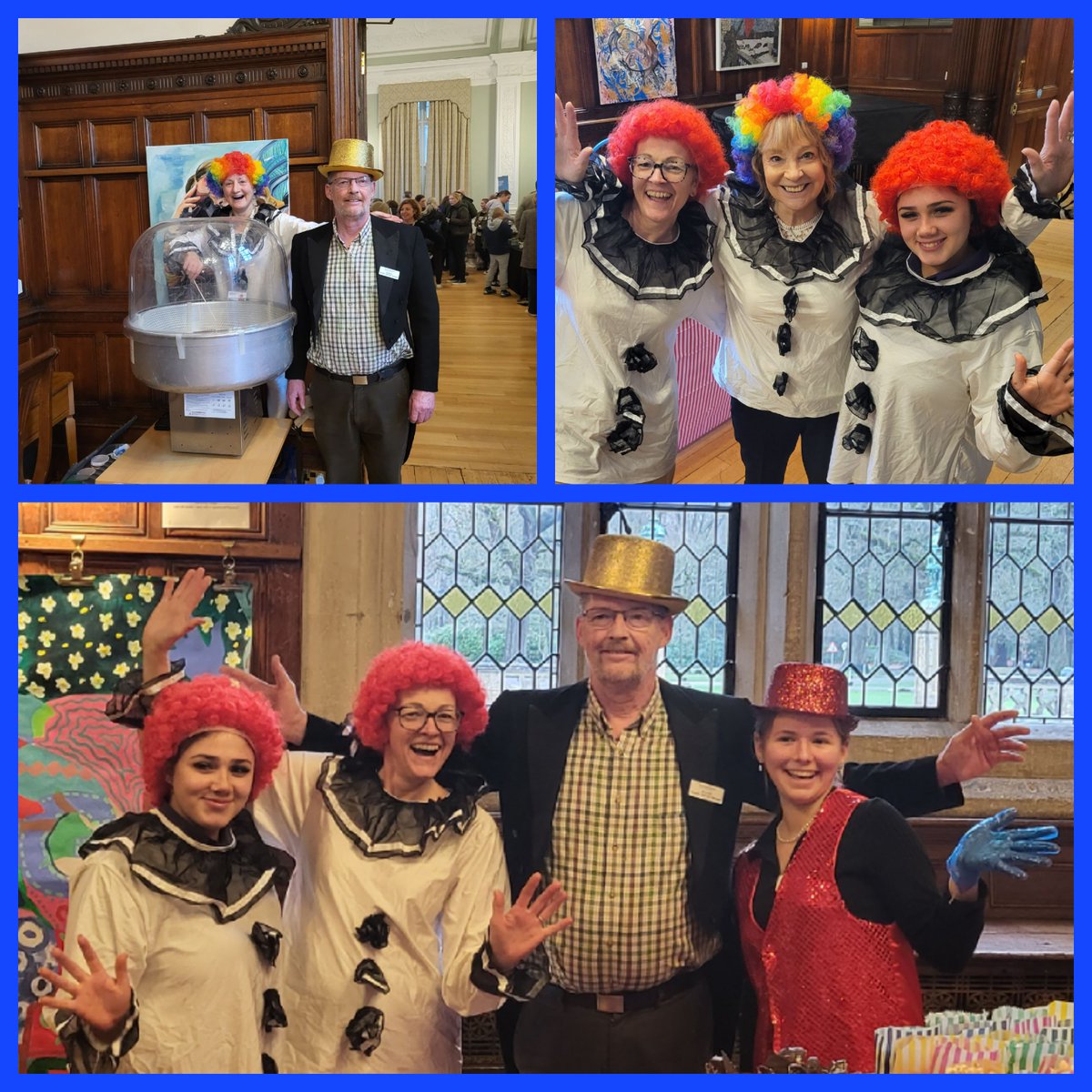 ktstanding's tweet image. Circus themed afternoon tea @FrenshamHeights today, what fun 🤡 @ashep64 @HolroydHowe hot dogs, fish n chips, popcorn, candyfloss, and so much more 😋