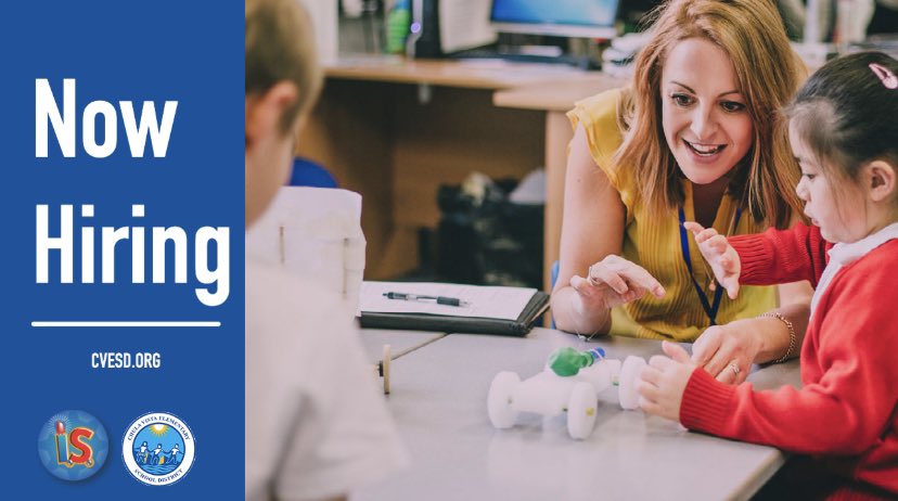 Michael Bruder (@mr_bmichael) on Twitter photo Check out this great opportunity to join our <a href="/CVESDNews/">CVESD News</a> Innovation team as a District Innovation Teacher <a href="/CV_InnovationSt/">Innovation Station</a>!
Learn more and apply here: edjoin.org/Home/DistrictJ… Check out this great opportunity to join our <a href="/CVESDNews/">CVESD News</a> Innovation team as a District Innovation Teacher <a href="/CV_InnovationSt/">Innovation Station</a>!
Learn more and apply here: edjoin.org/Home/DistrictJ…
