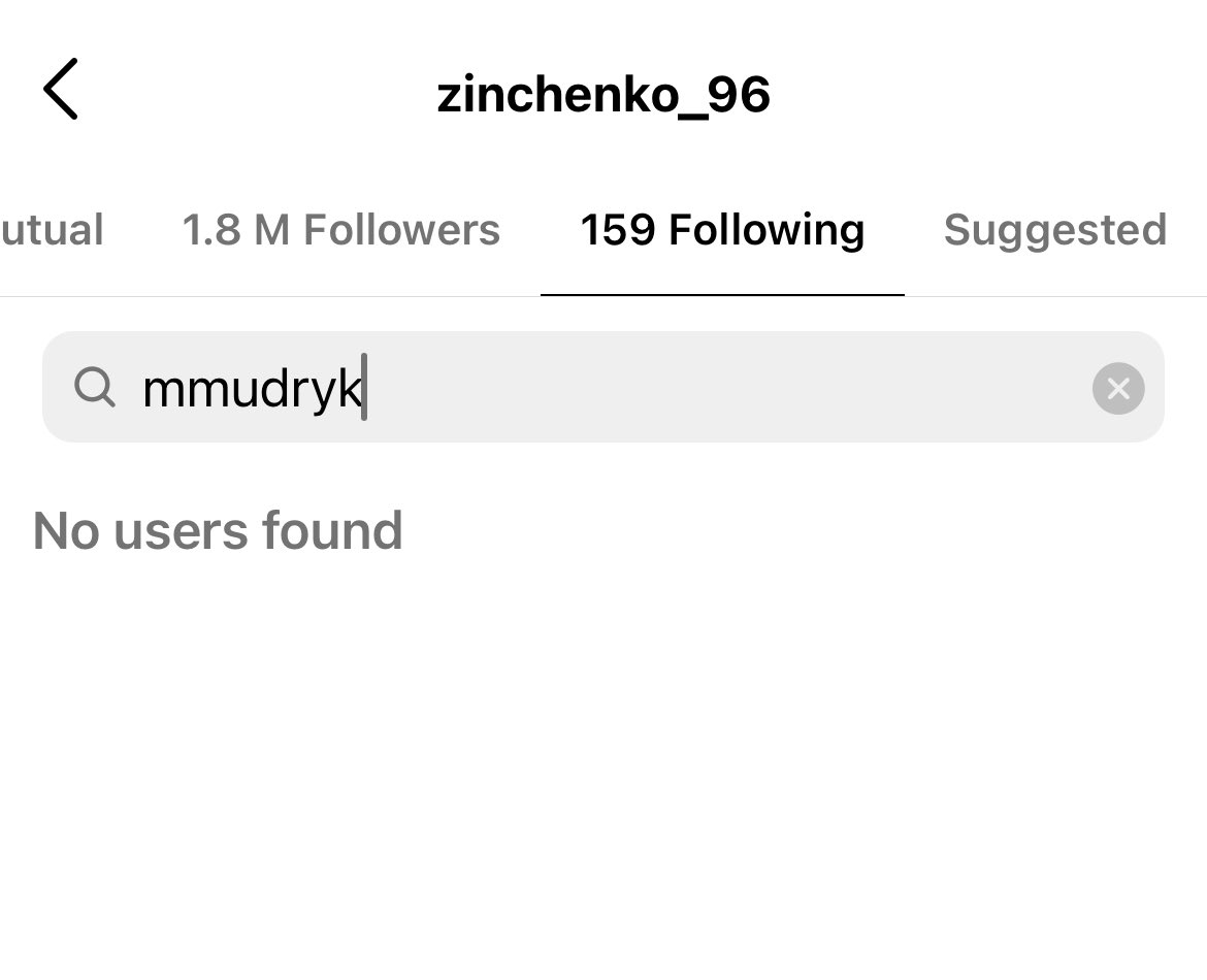 GoonerTaIk's tweet image. Zinchenko has just unfollowed Mudryk on Instagram 😂