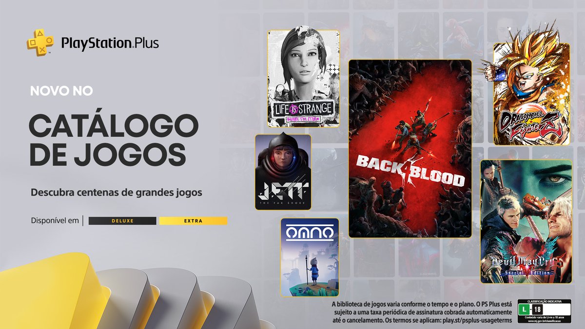 PlayStation Brasil on Twitter "Membros PlayStation Plus Deluxe poderão