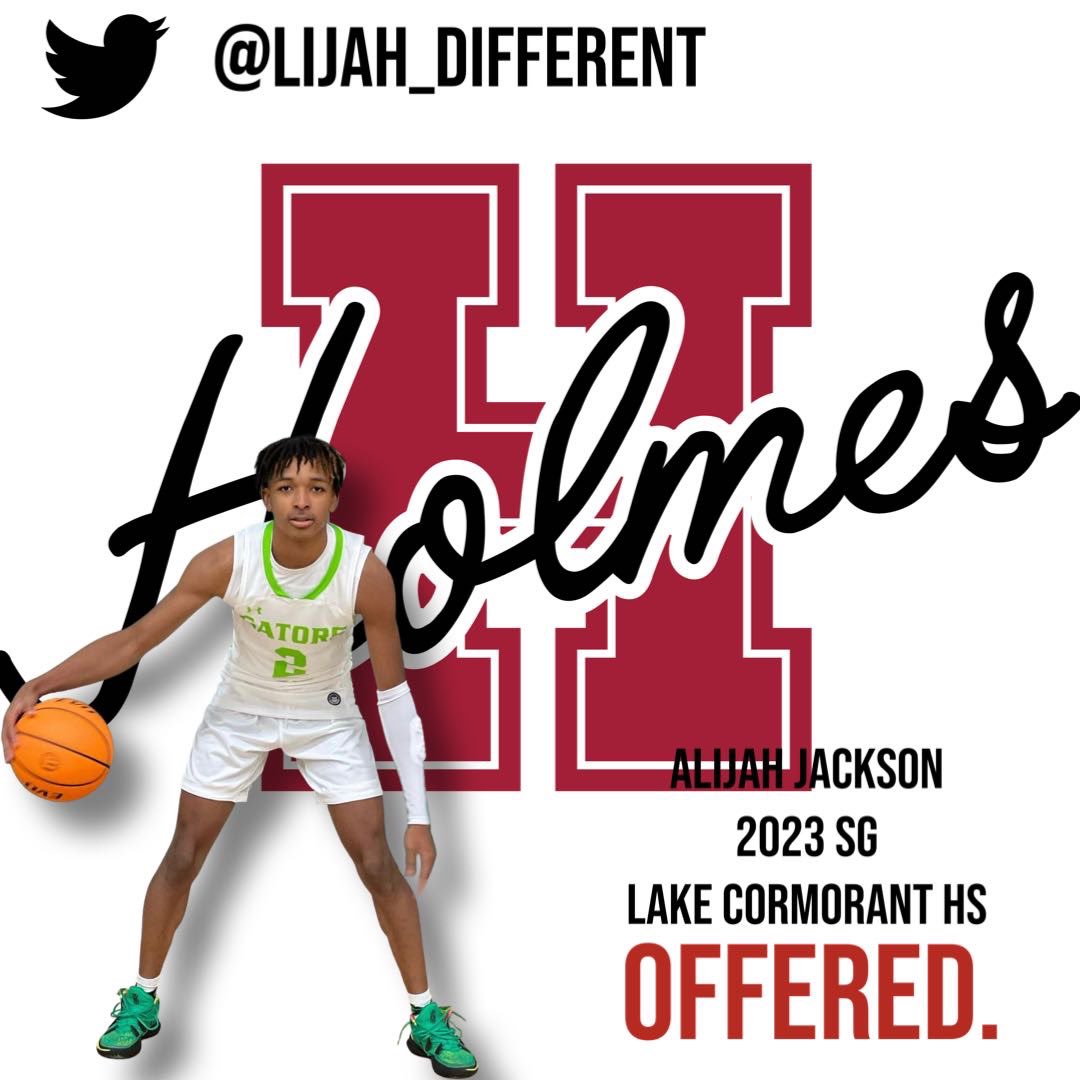 AGTG🙏🏽…Extremely blessed to receive my second offer from Holmes Community College thanks to <a href="/CoachFlanigan1/">Coach Jason Flanigan</a>