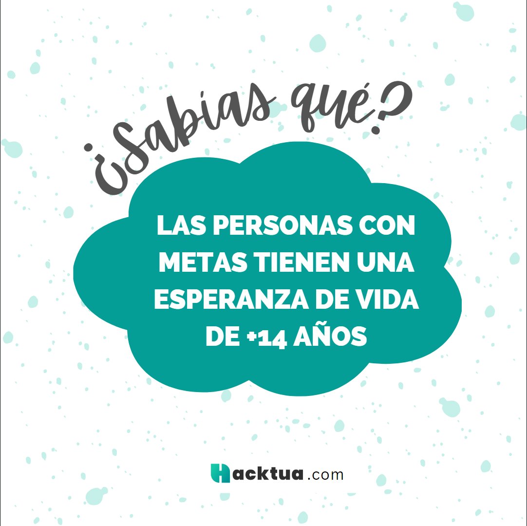 hacktua's tweet photo. ¿Cuáles son tus metas?

#hacktua #biohacking #metas #esperanzavida #alargatuvida https://t.co/TNzDGJZs7u