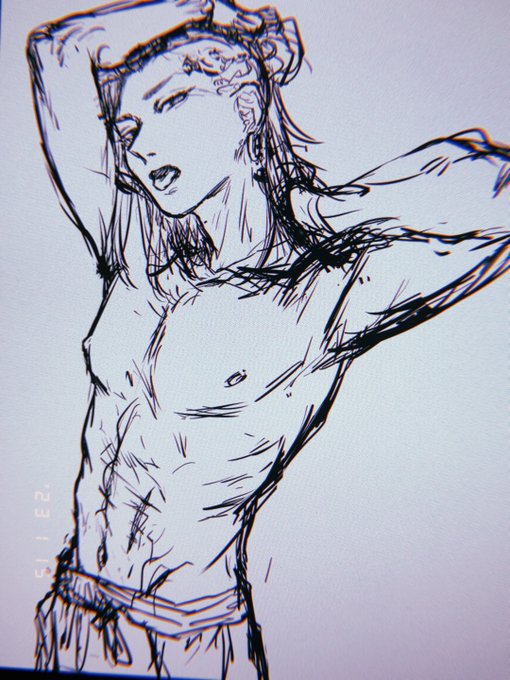 「abs navel」 illustration images(Latest)