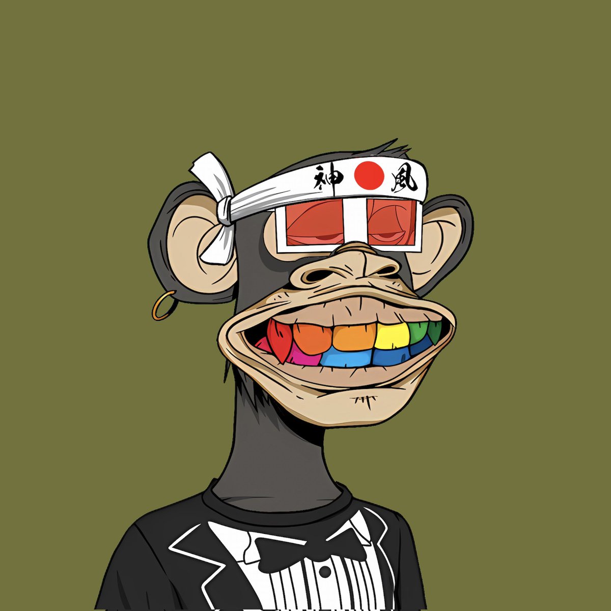 blueline_eth's tweet photo. @SabArt420 Wish u a nice Rebel day 🏁🥷

🏁RAYC🏁Choose your Ape and become a Rebel. OS - https://t.co/yFI8k6AFfd 
@RebelApeYC https://t.co/PHoaNIoVMy