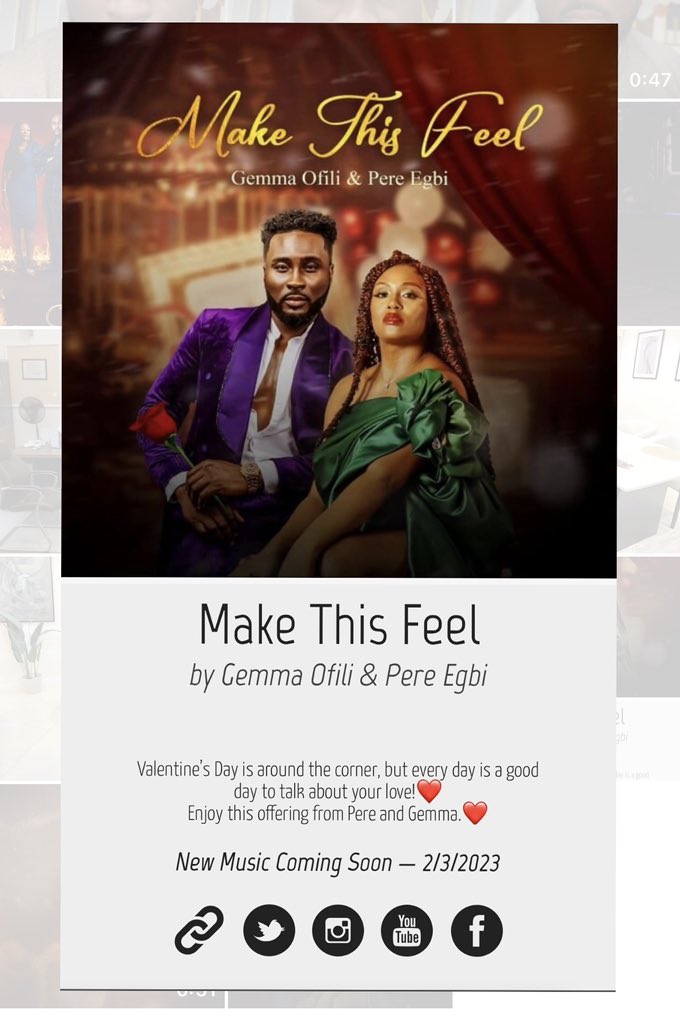 PereEgbi's tweet photo. This song has been a long time coming.

If you know, you know.😉

We want to say we're sorry. But we're not.

You know why?

Because we took the time to make this PERFECT for you all, because you DESERVE!!!

And so, we present: MAKE THIS FEEL!!! https://t.co/ZzlgjK06gI