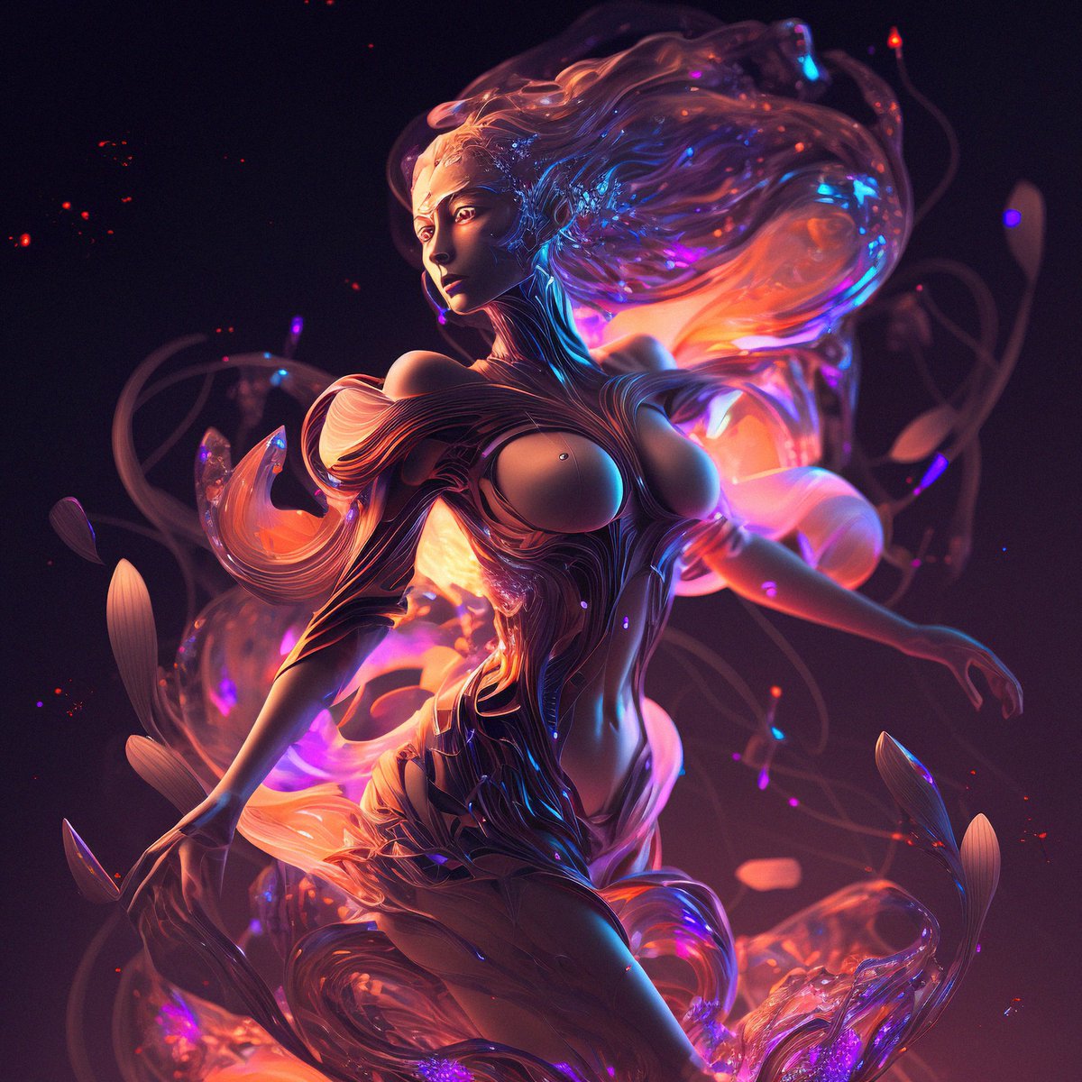 YanaUfelman's tweet photo. FAM! NEW DROP! 

🔥"Fusion" 🔥
for #girlsgang event by @WomenMuseumArt 
 
55/55 - 2 $xtz

#CleanNFT #womenartists #tezos https://t.co/7USZENN3Ru
