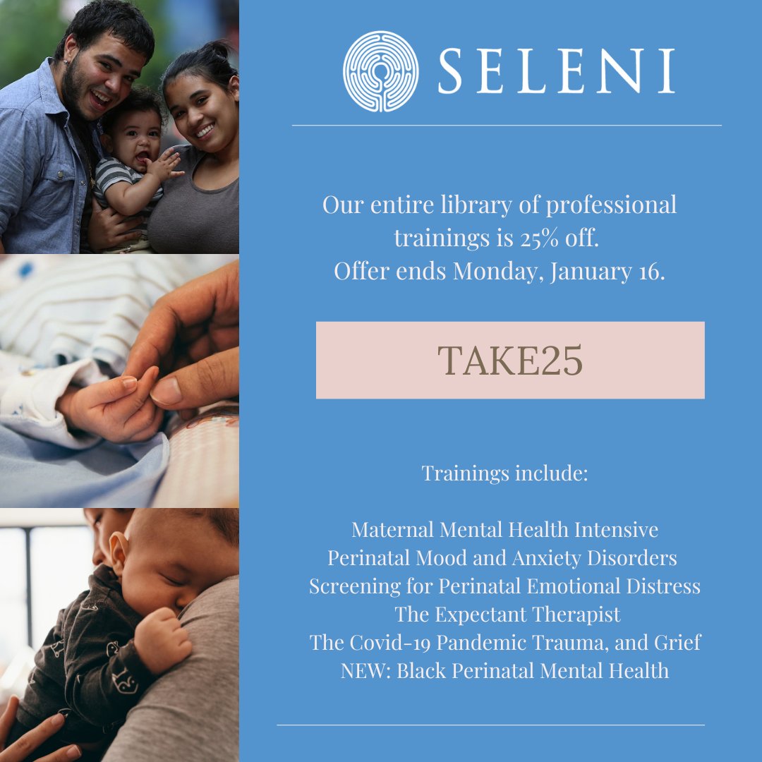 selenidotorg's tweet image. Take 25% off our entire library of trainings this weekend only! 
#sale #education #selenimission #mlk