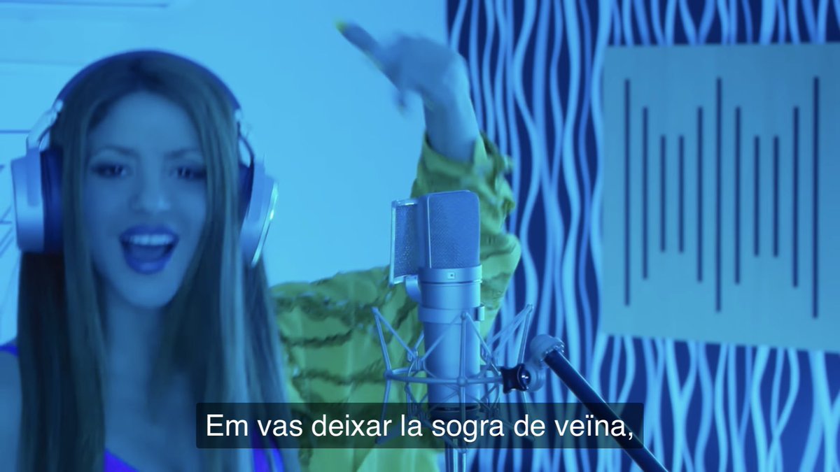ShakiraMedia's tweet photo. Catalunya! 👋🏻🎙️ La sesión de Shakira y Bizarrap ya está disponible en YouTube con subtítulos en catalán… https://t.co/c8SFyLoulD https://t.co/bKSVxKpuSC