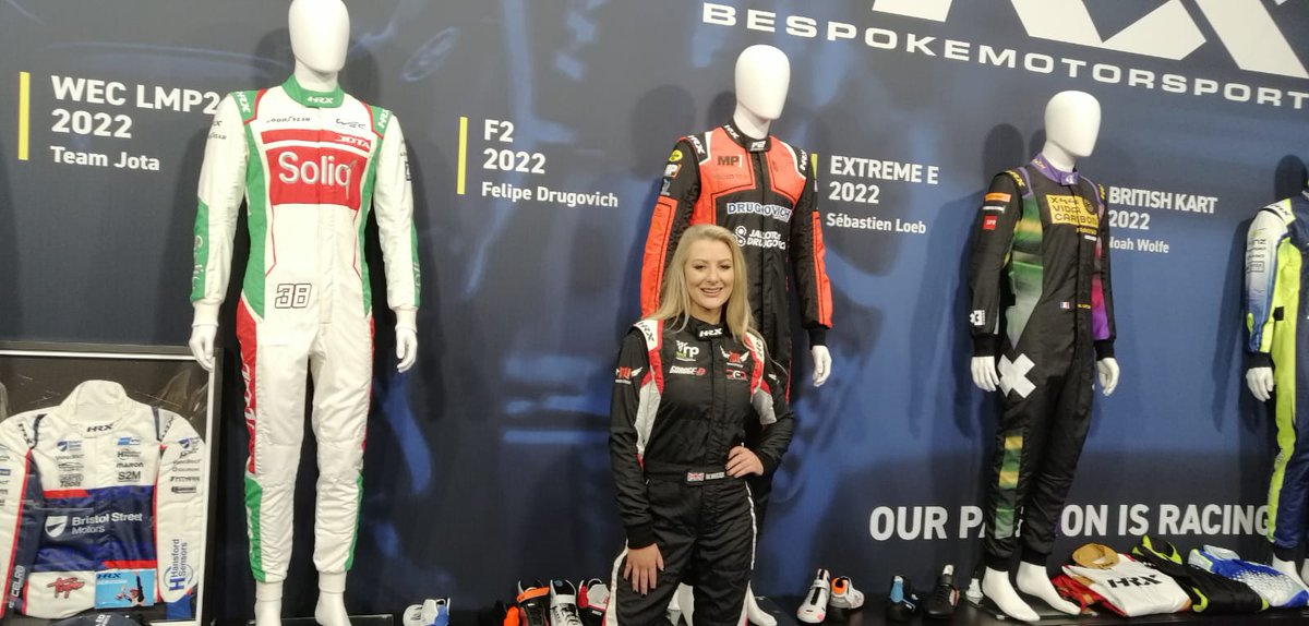 Hrx_Srl's tweet photo. HRX BespokeMotorsport @Autosport_Show
🏁 With @michellewestby 🏁
We are all waiting for you! Stand 2770
📍 Birmingham’s NEC 📅 12th - 15th January 2023
➖➖➖
#AutosportInternational23
#wedressyourpassion | #hrxbespokeracewear | #hrxbespokemotorsport | #saferacing https://t.co/d1Bn0NphGf