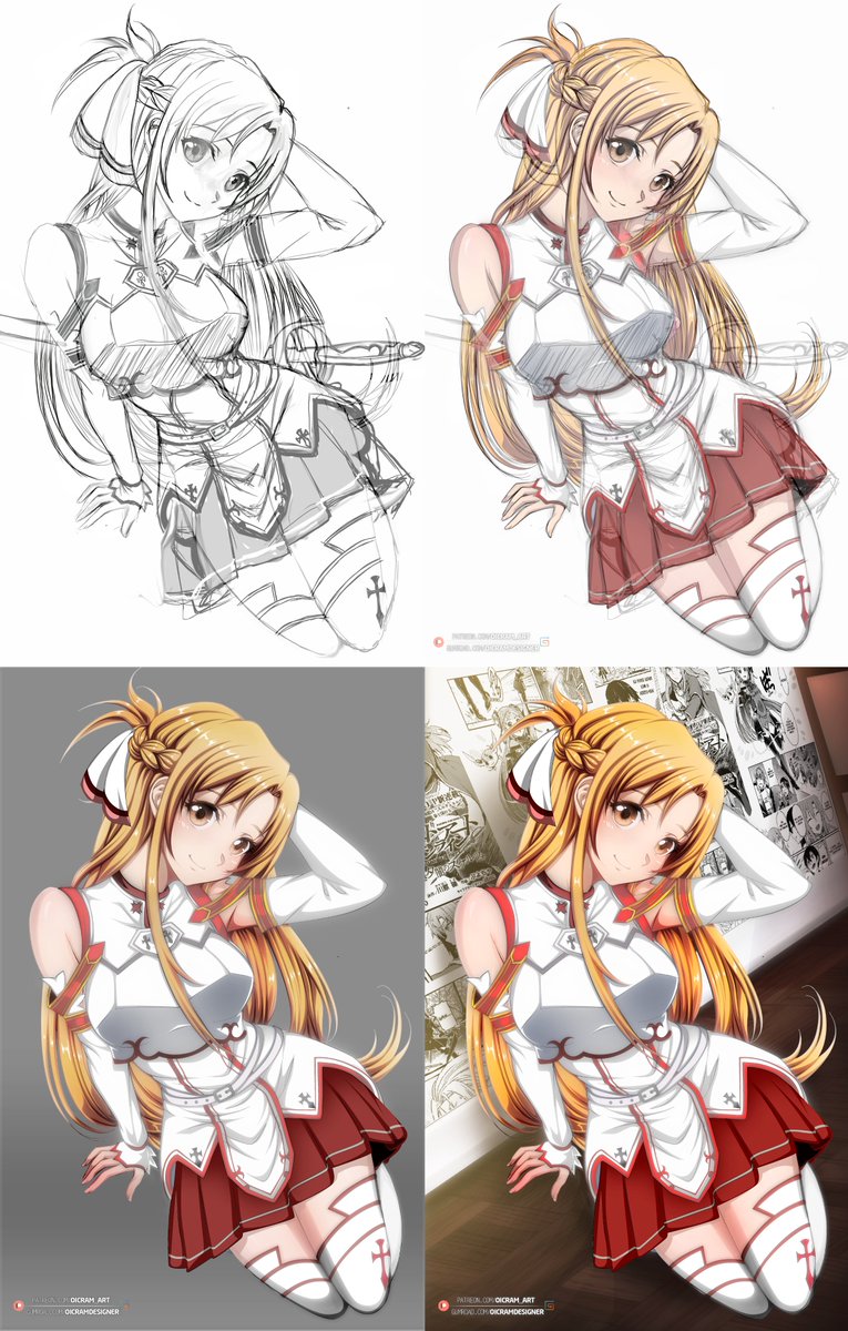 oicram_art's tweet photo. #AsunaYuuki (New Art)
I've never watched this anime, but I've always been in love with her! so I drew. Hope you like
NSFW | PSD | VIDEO process
https://t.co/LkkNh5iWU8

Support me
https://t.co/10nh8RU8sW
My Store
https://t.co/BJk0qKY1mb

 #SwordArtOnline #anime #animegirl #ecchi https://t.co/bBILmy0UtA