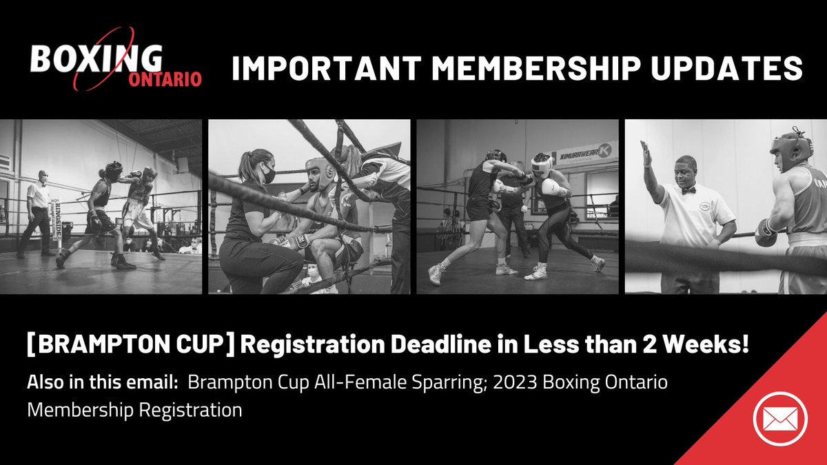 BoxingOntario's tweet photo. [ICYMI] Check out the latest Boxing Ontario Membership newsletter here: https://t.co/kxq00j1uhT https://t.co/AvSxVD2DDp