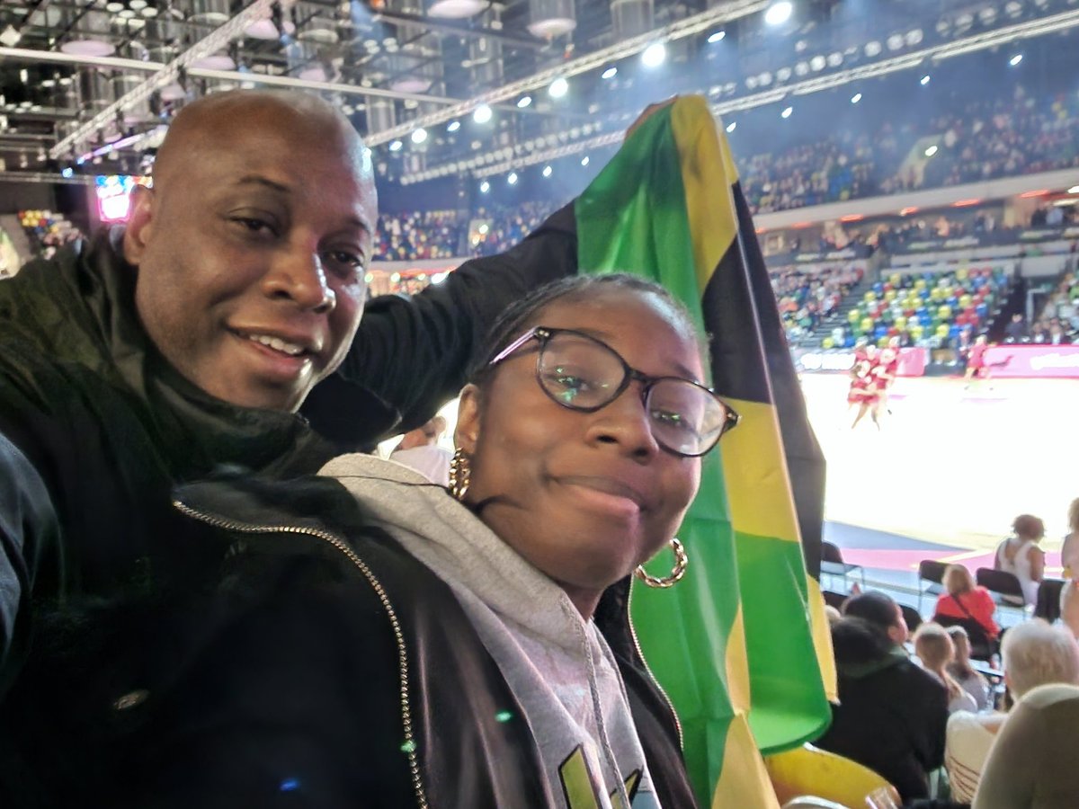 mrdanger47's tweet photo. @EnglandNetball @NetballJamaica @CopperBoxArena #vitalityroses v #Sunshinegirls #Jamaica #England 
Getting ready for the match !!! https://t.co/LMhZDzltfo