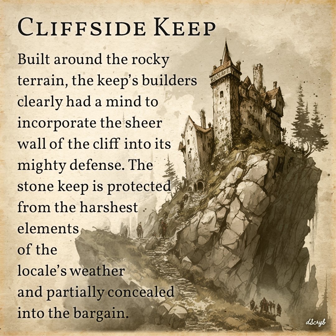 dScrybBoxedText's tweet photo. Who lives in such a thoughtfully positioned keep? https://t.co/hkjm5qhEYZ #dnd #ttrpg https://t.co/OyWkgIX8BI