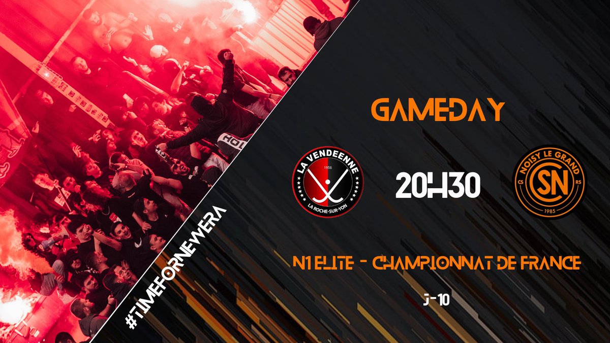 Notre N1 Élite se déplace à la Roche-Sur-Yon ce soir pour affronter La Vendéenne dans un match à enjeux 🔥

On compte sur eux pour nous ramener les 3 points 🔝

Lien du match : youtube.com/@lavendeenneri…

ALLEZ NOISY 🧡🖤