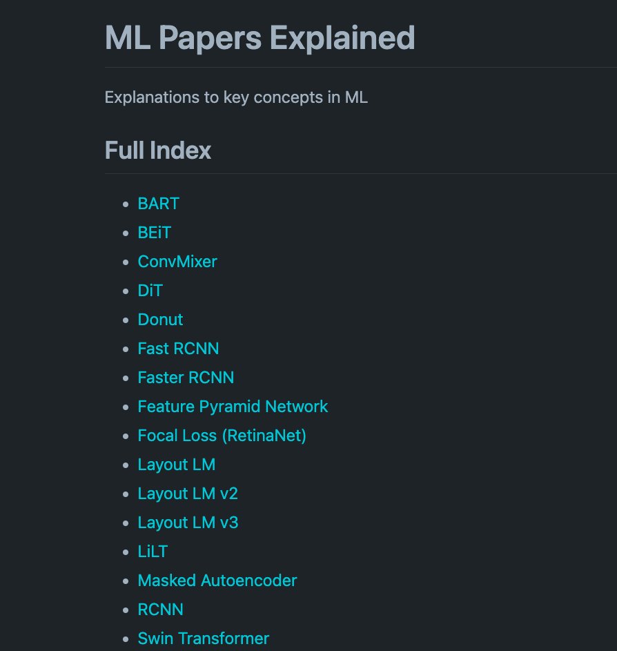 🐙ML Papers Explained

An awesome new project with explanations of key deep learning concepts. (by <a href="/RitvikRastogi19/">Ritvik Rastogi</a> on <a href="/dair_ai/">DAIR.AI</a>)

github.com/dair-ai/ML-Pap…