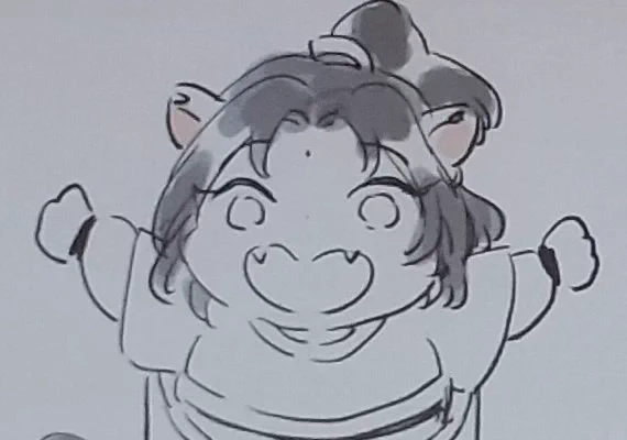 年賀絵色塗ってる～

腰が痛いから一旦寝っ転がったら秒で寝そうだった
ヤバいヤバい 