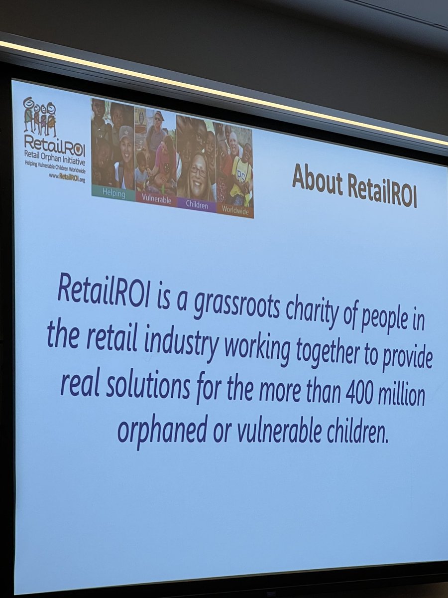 What is ⁦@RetailROI⁩ ? 280+ projects in 20+ countries with $4+ million in grants to date helping 300,000+ children. JOIN US and make a human difference. #roiss. #leadership