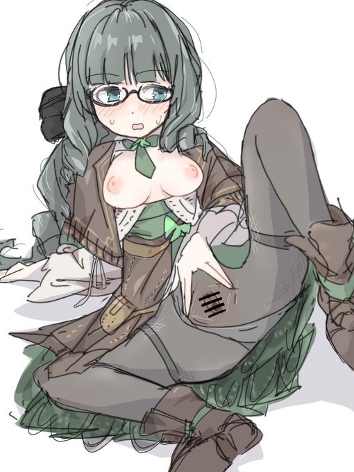 ギャグとして描いたけどえっちだったのでちゃんと塗りました 