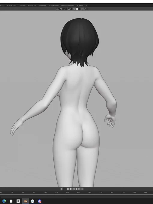 素体ちゃん出来てきた 