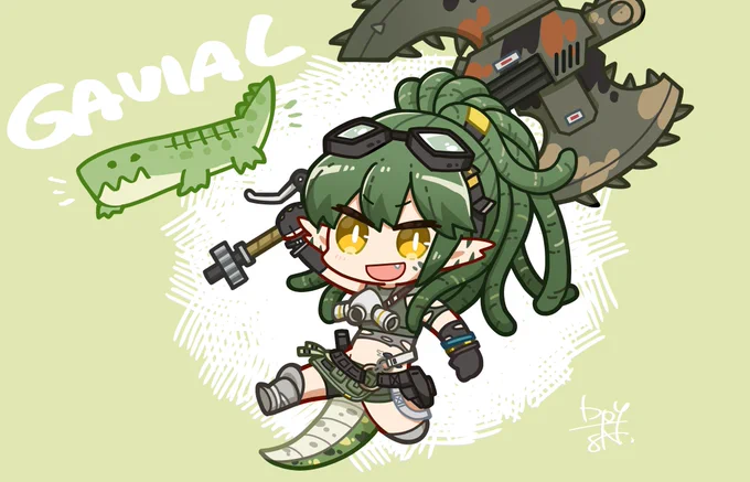 221錬ガヴィルちゃん#アークナイツ 