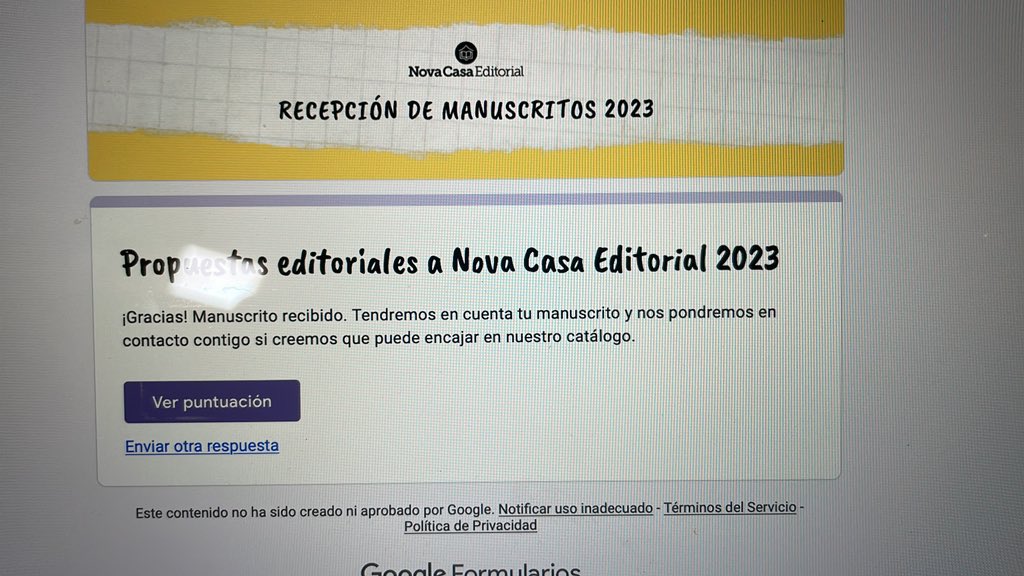 lsangeadov's tweet photo. So... I just sent (for the 1st time in my life) my manuscript to a publishing house 🤩 #WritingCommunity #Writer 
#NovaCasaEditorial https://t.co/fHTRdVf0Vs