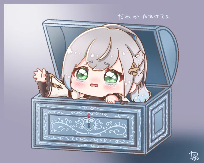 静止画。うるうるびえびえなノエちゃんが爆誕してしまった#ノエラート 