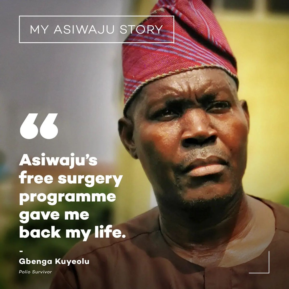 Asiwaju's Health Initiative saved this man's life and the lives of many others.

Watch here: youtu.be/-KNoC8rdl64

#myasiwajustory #asiwajustory